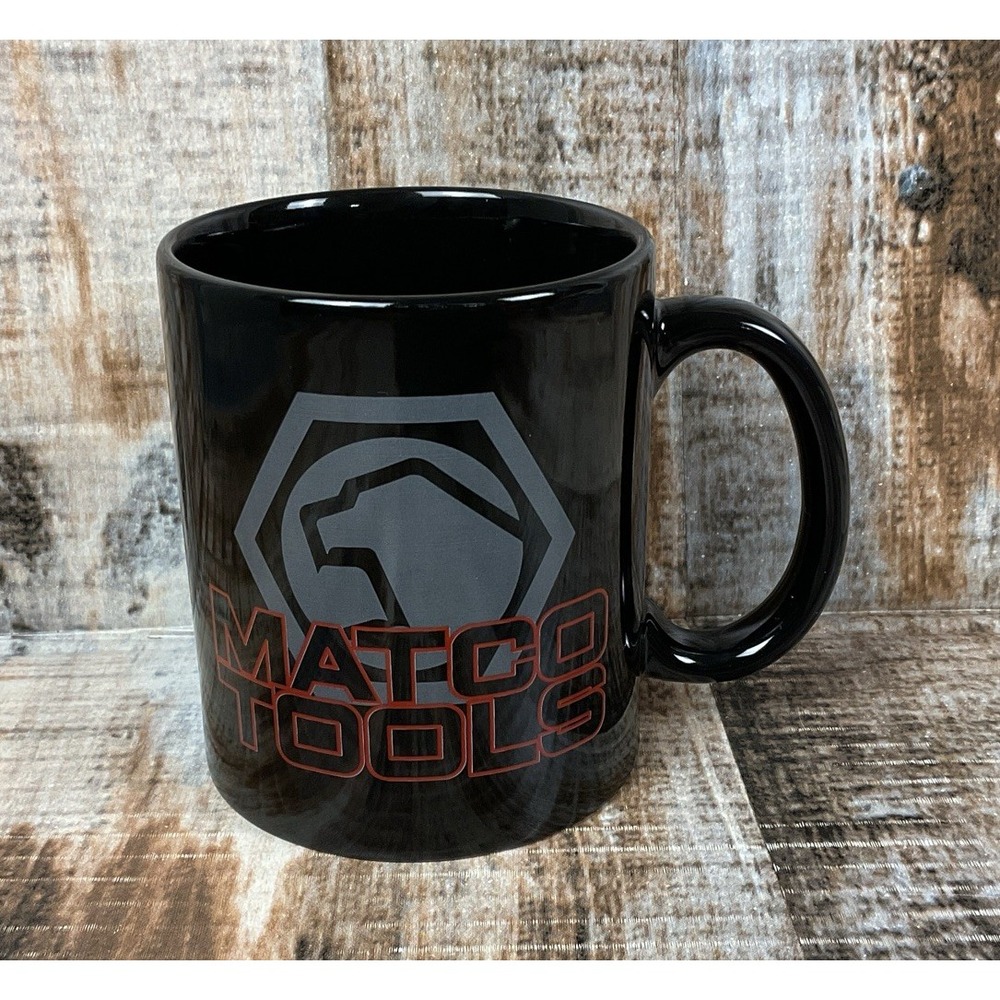 MATCO TOOLS Coffee Cup Mug Black, Red, And Gray